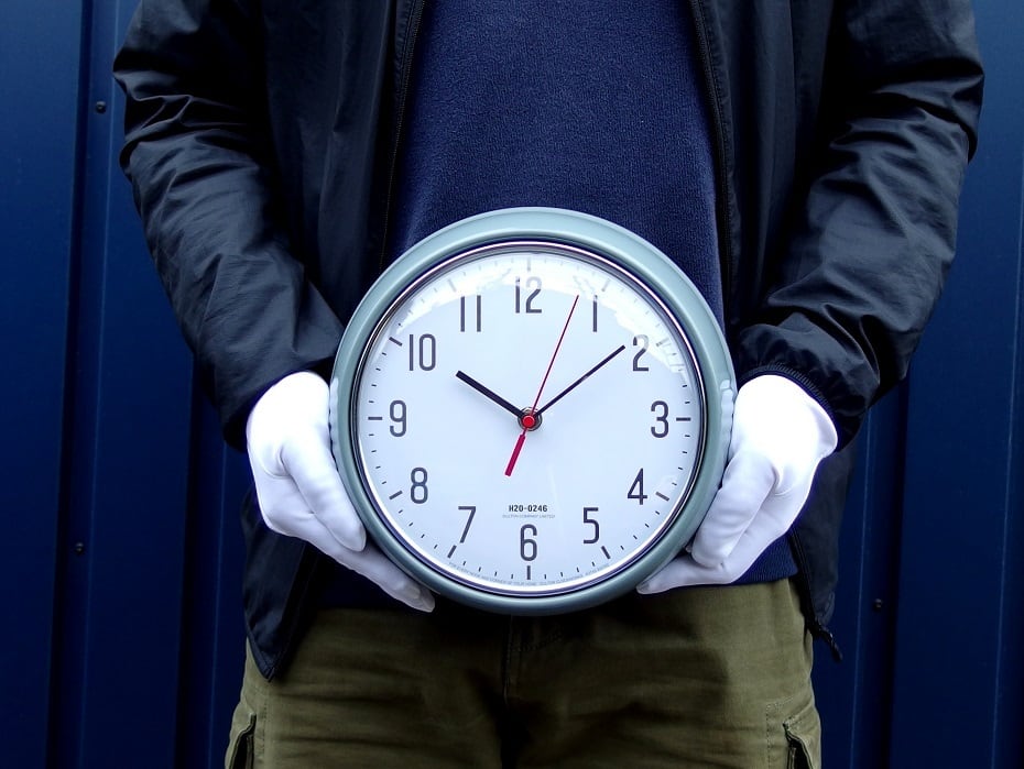 DULTON】WALL CLOCK CLASSIC GRAY | 正光堂時計店