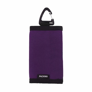 PACKING / COMPACT WALLET -PURPLE-