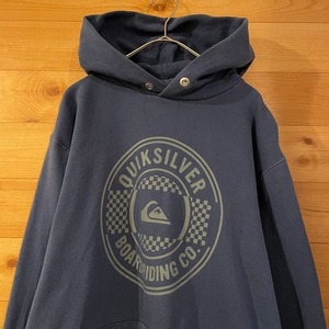 【QUIKSILVER】スノボー サーフィン スウェット プルオーバー パーカー クイックシルバー アメリカ古着