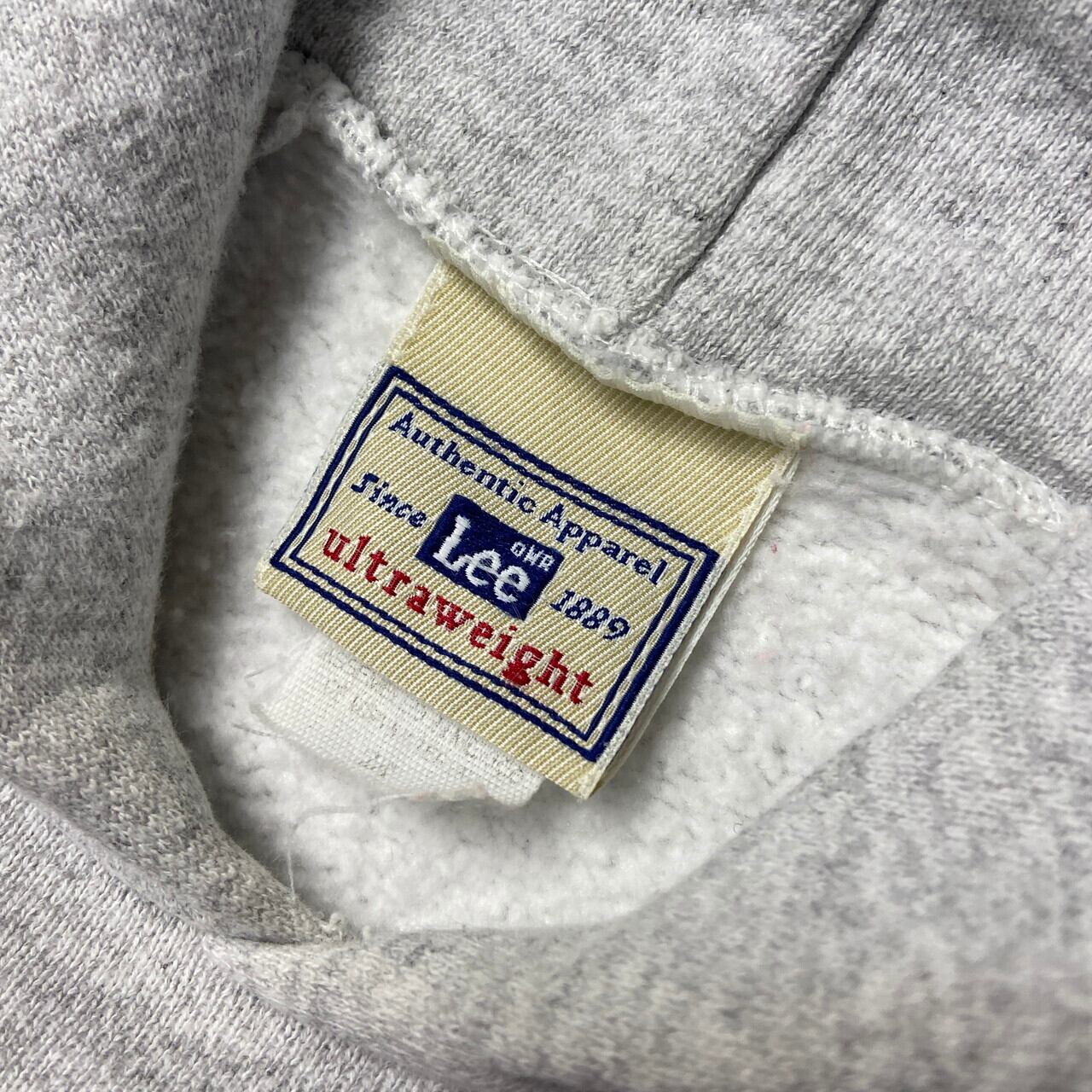 90年代 LEE リー スウェットパーカー 企業ロゴ刺繍 メンズ2XL 古着 90s