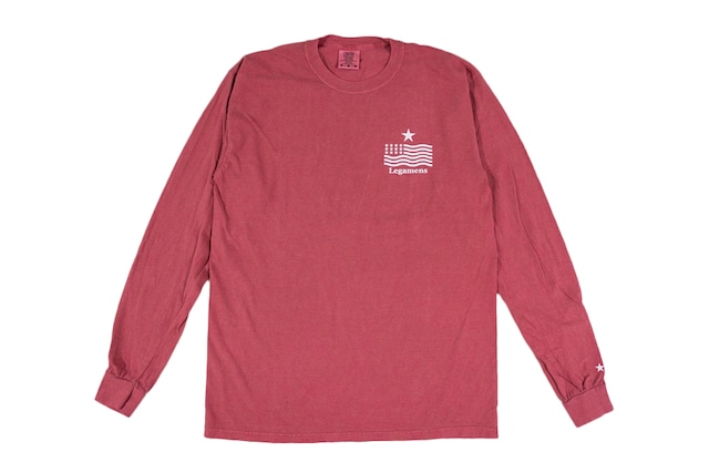 【"USA" vintage long sleeve】/ red