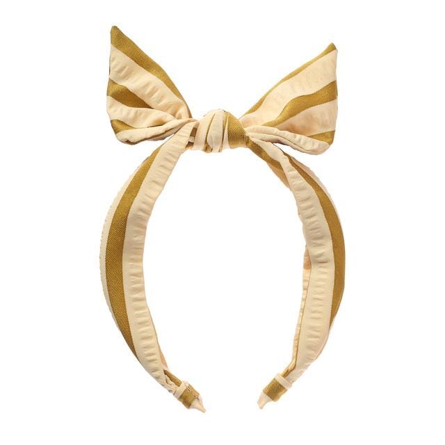 H2465N-Stripy Tie Headband-NEUTRAL