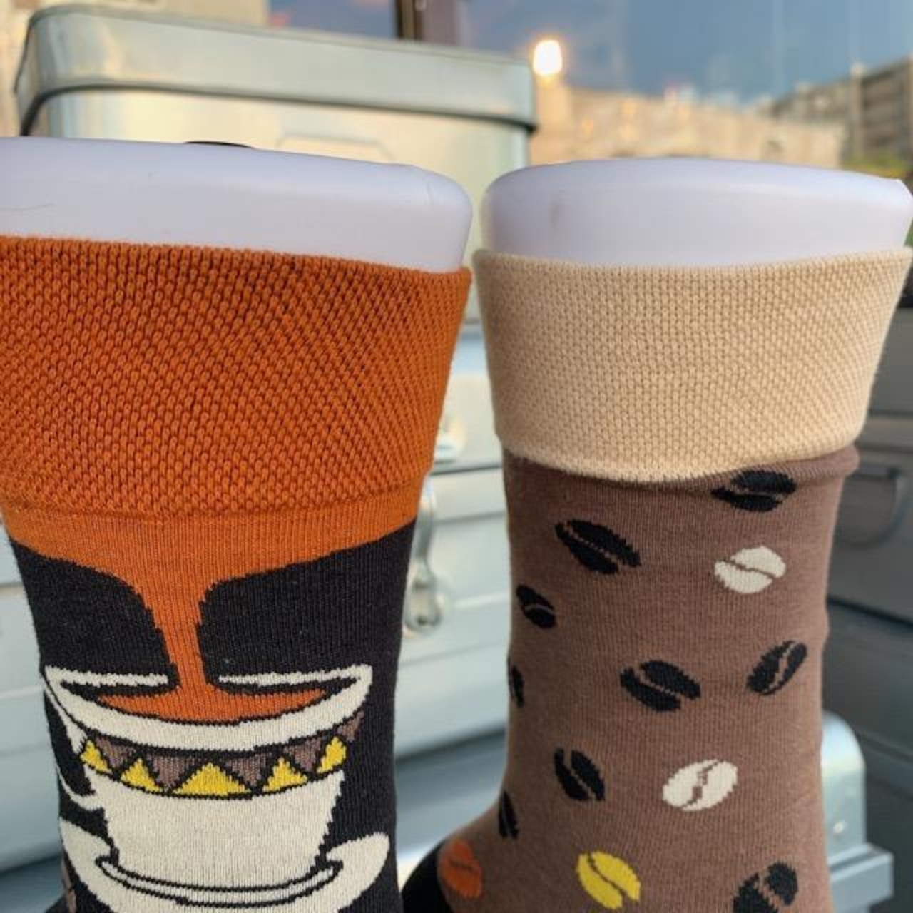 TOPANGA SOCKS 　コーヒーソックス