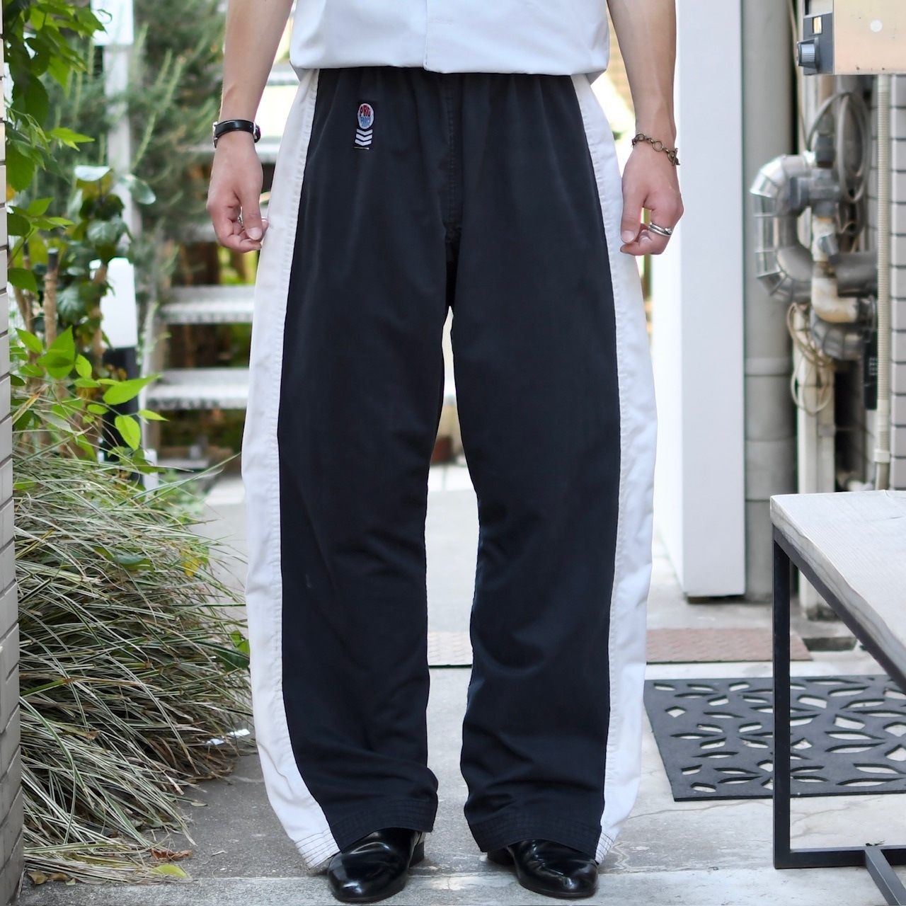 side line wide martial arts pants