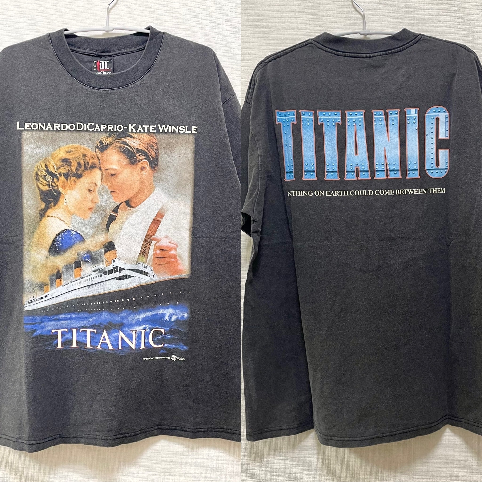 【美品】Titanic Promo Tee L タイタニック 黒 Tシャツ