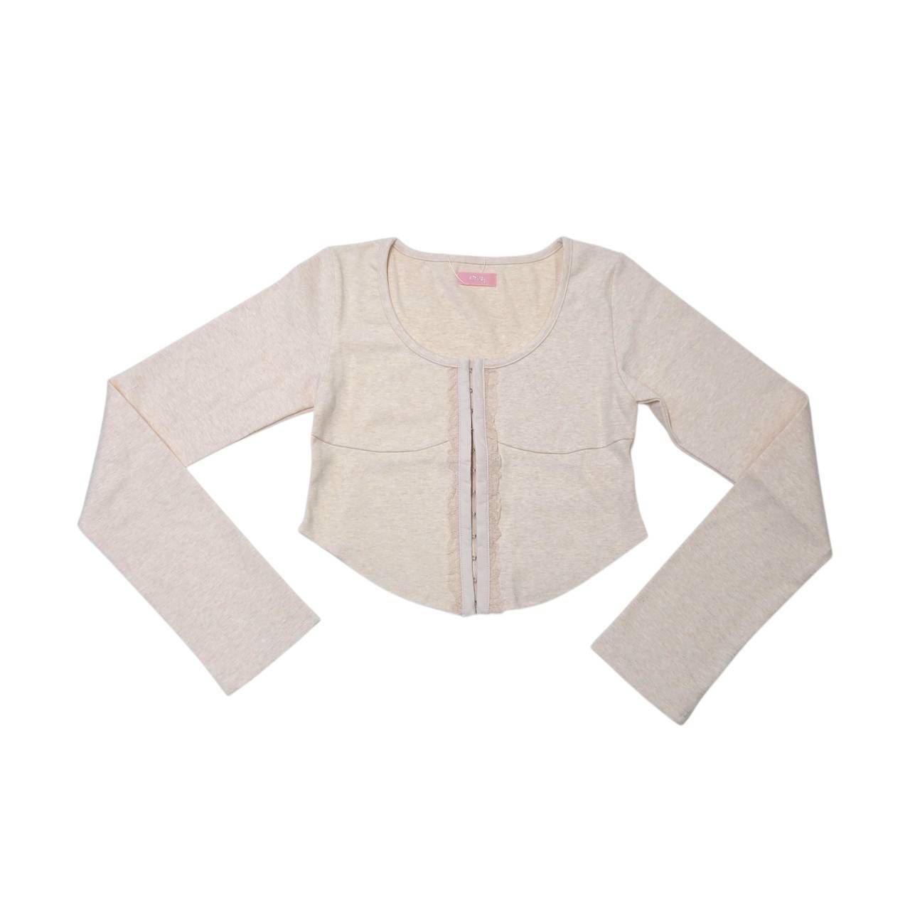 再入荷♡レースホックテープマーブルトップス | lilLilly official