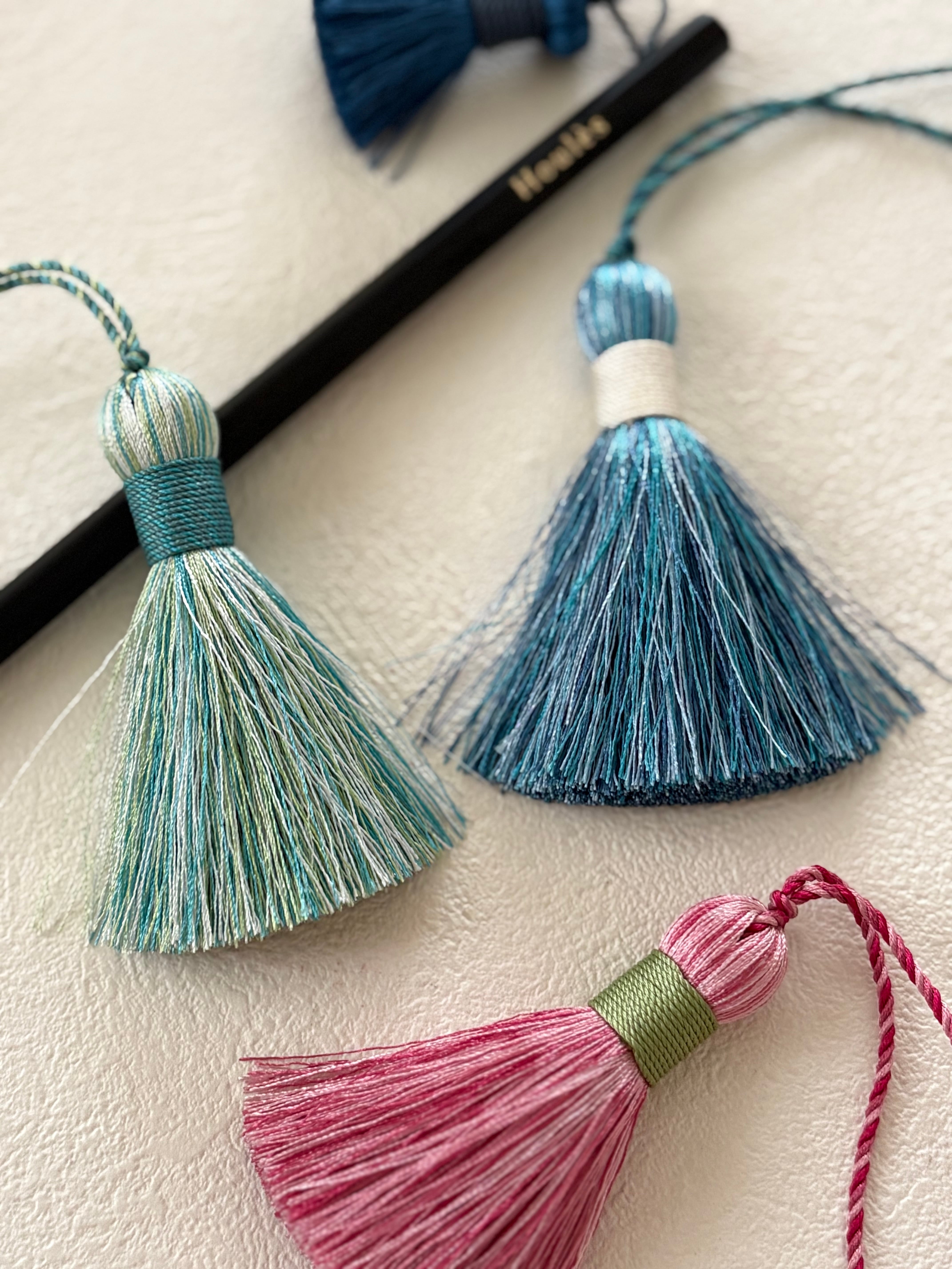 HOULES ウレス社 キータッセル 7cm NAOMI ナオミ カルトナージュ インテリア チャーム フランス デコレーション材