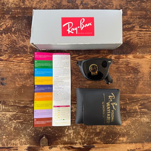 2000's Deadstock Ray-Ban "Folding Wayfarer 2" Frame Made in France