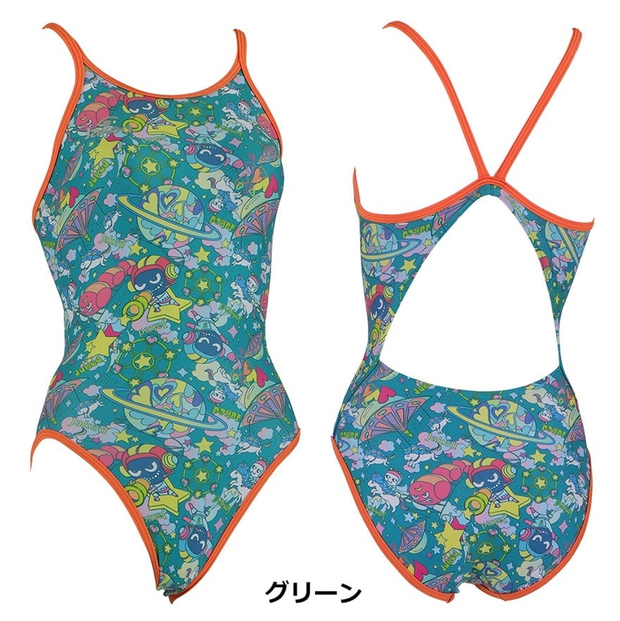 Jaked 練習用水着 830419 レディース トレーニング水着 水泳 競泳