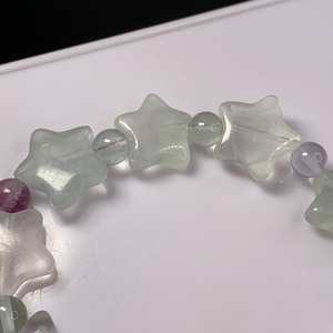 no1.フローライトスターブレスレット