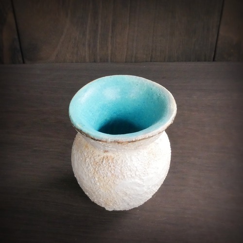 弥生小壺 no.19 suger coated