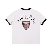 WSHOT Original Vintage Tongue Graphic Ringer Tee WS166