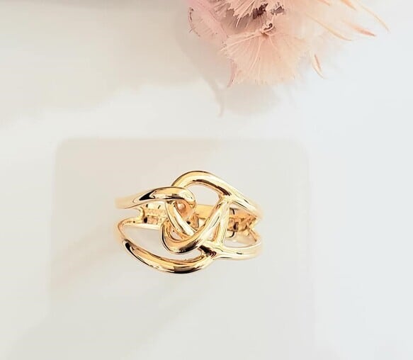 縁結びお守り＊リング PY-173 20号～ | soka-mikke