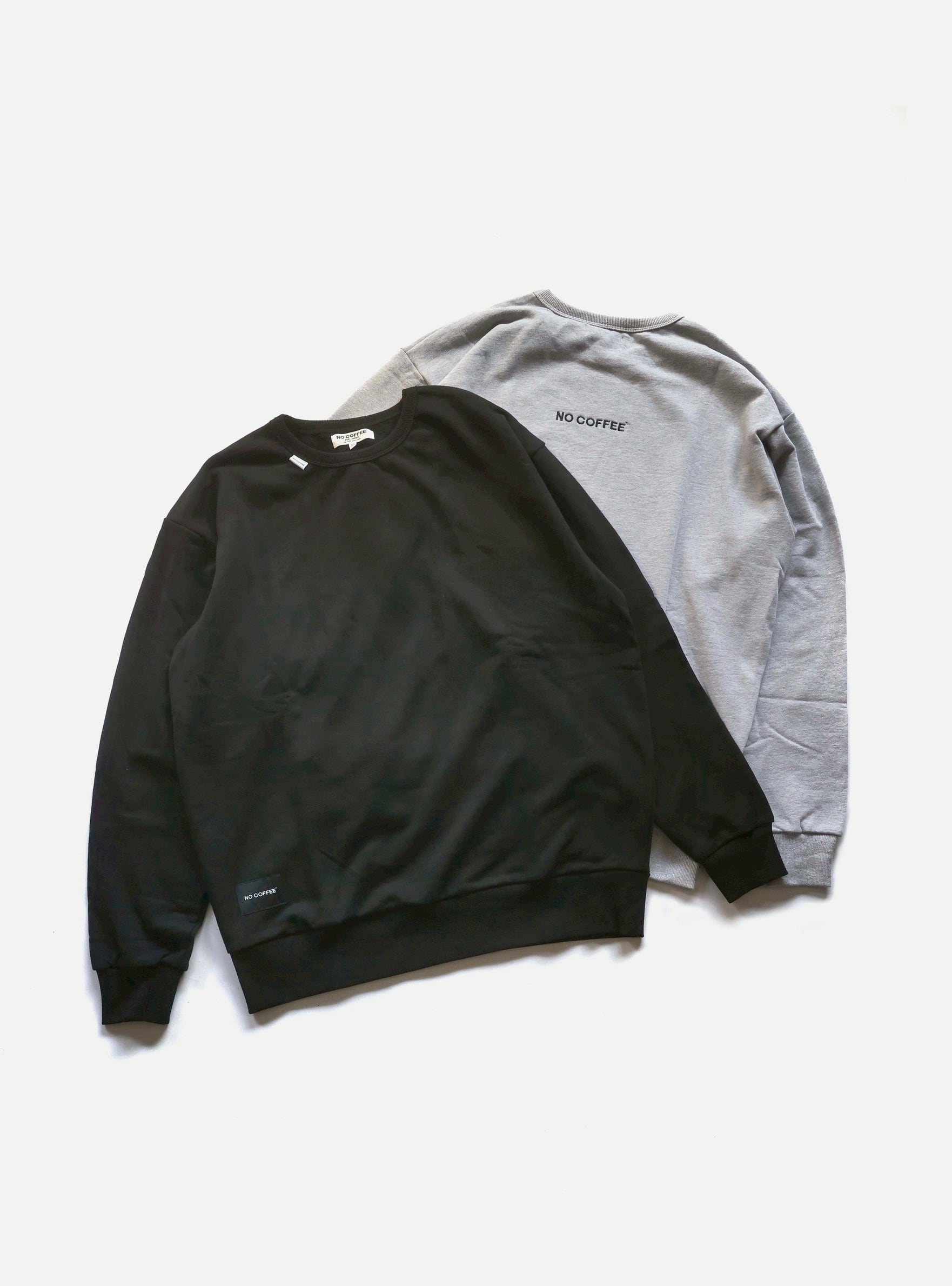 NO COFFEE 刺繍クルースウェット Ver.2 | NO COFFEE