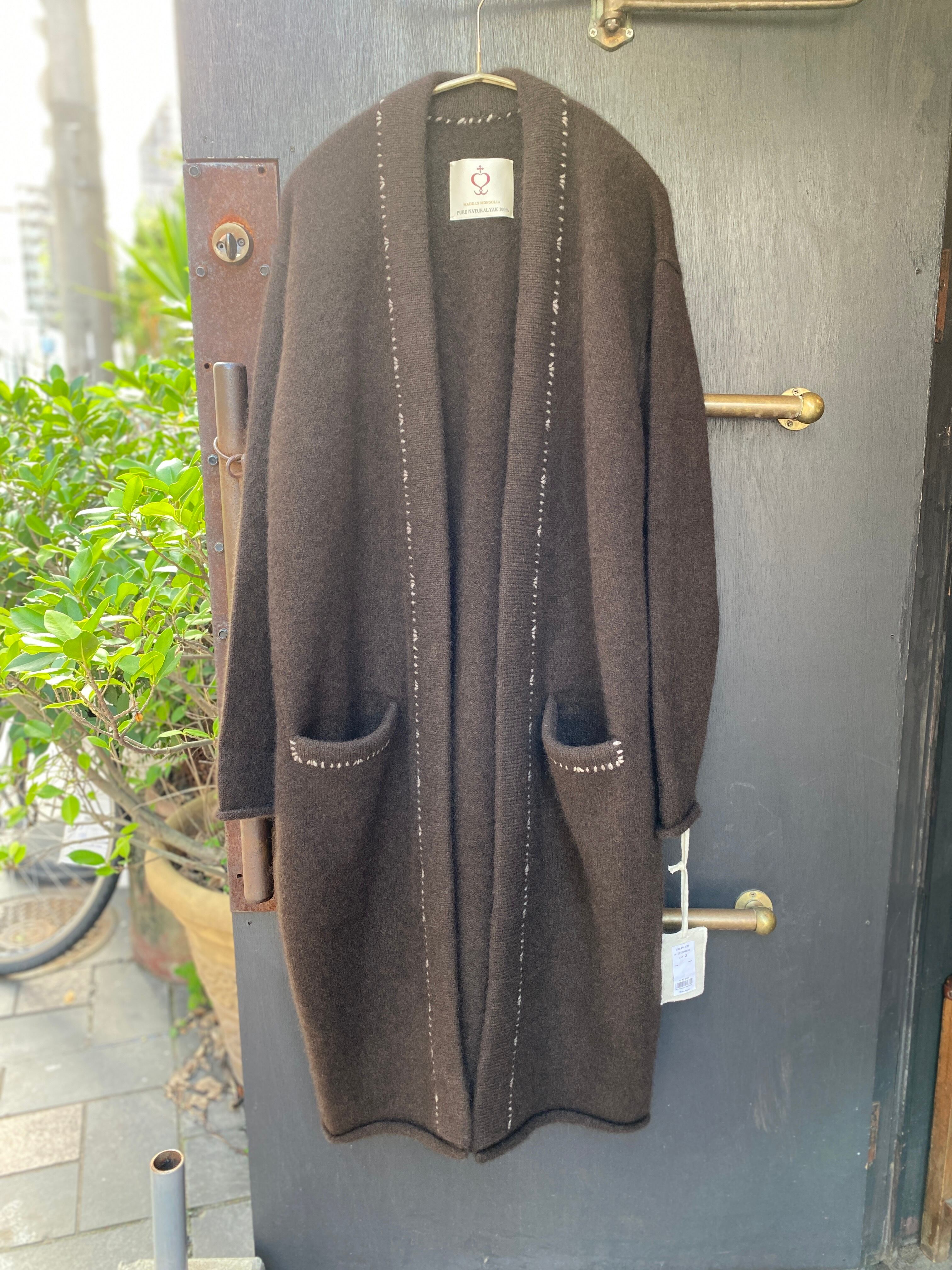 SIDE SLOPE サイドスロープ YAK High neck knit | mill kagoshima SIDE SLOPE サイドスロープ YAK High neck knit | mill kagoshima