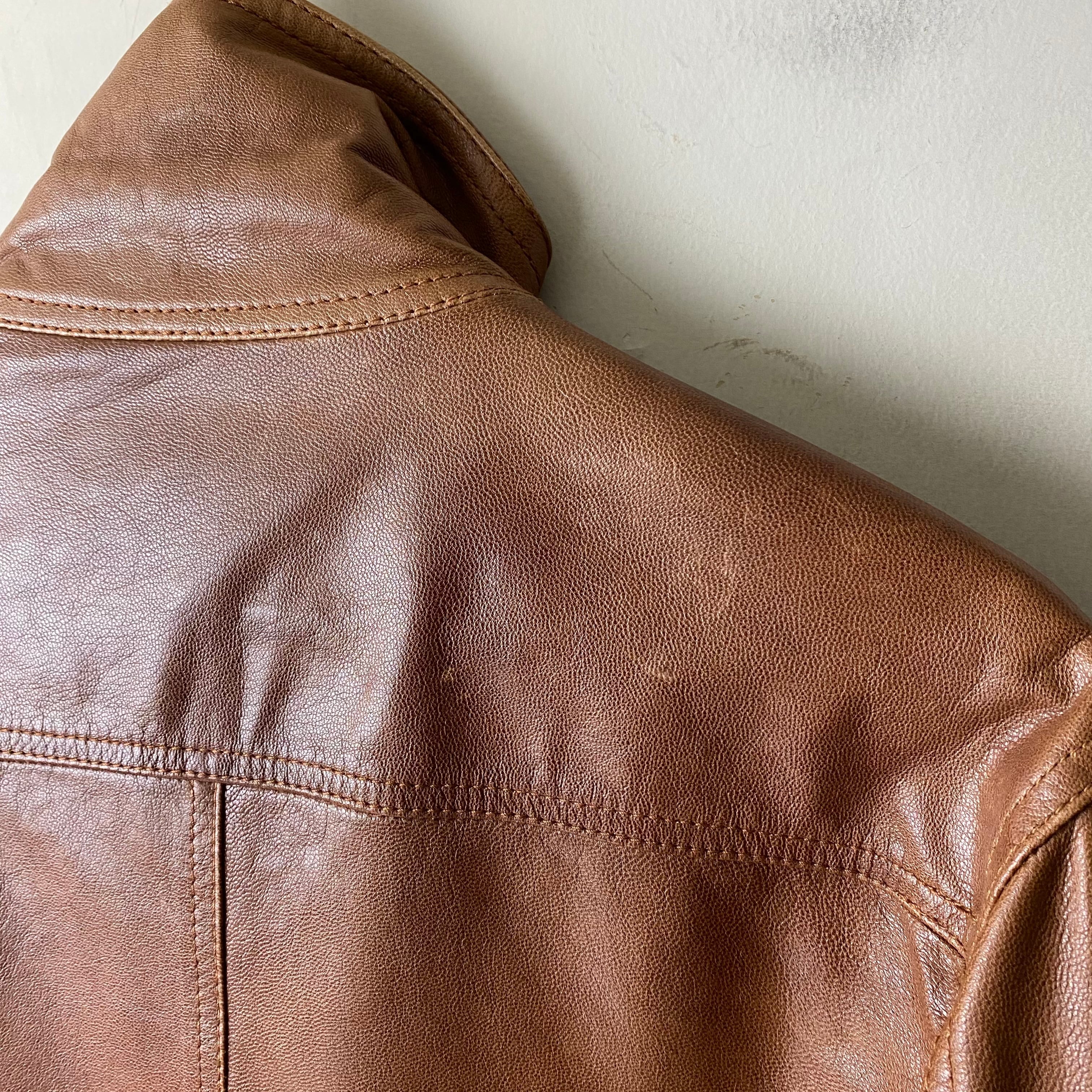 archive 2003SS DOLCE&GABBANA multi pockets goat leather jacket