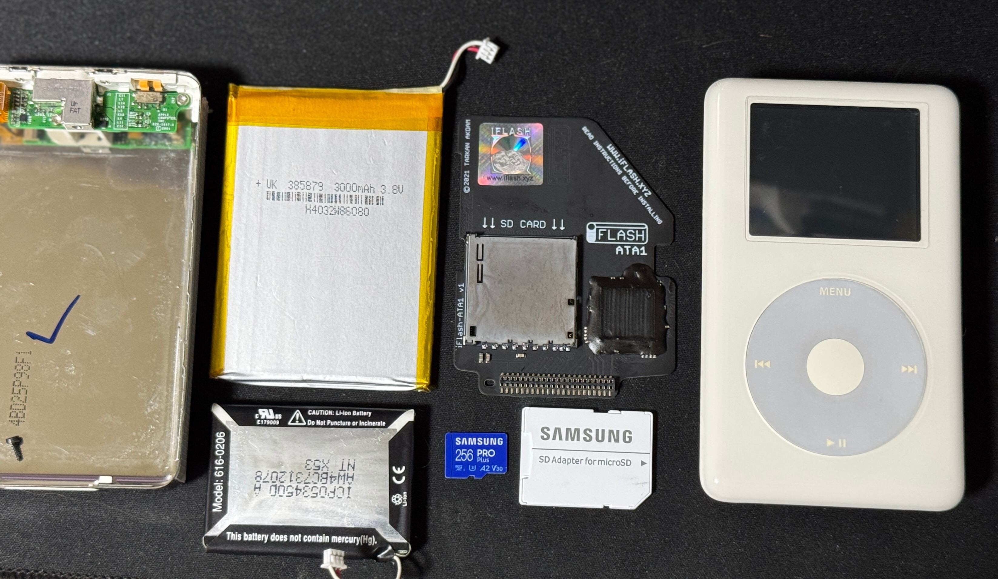 1台限定】Apple 第4世代 iPod Photo SSD化 ＋ 3000mAh モンスター