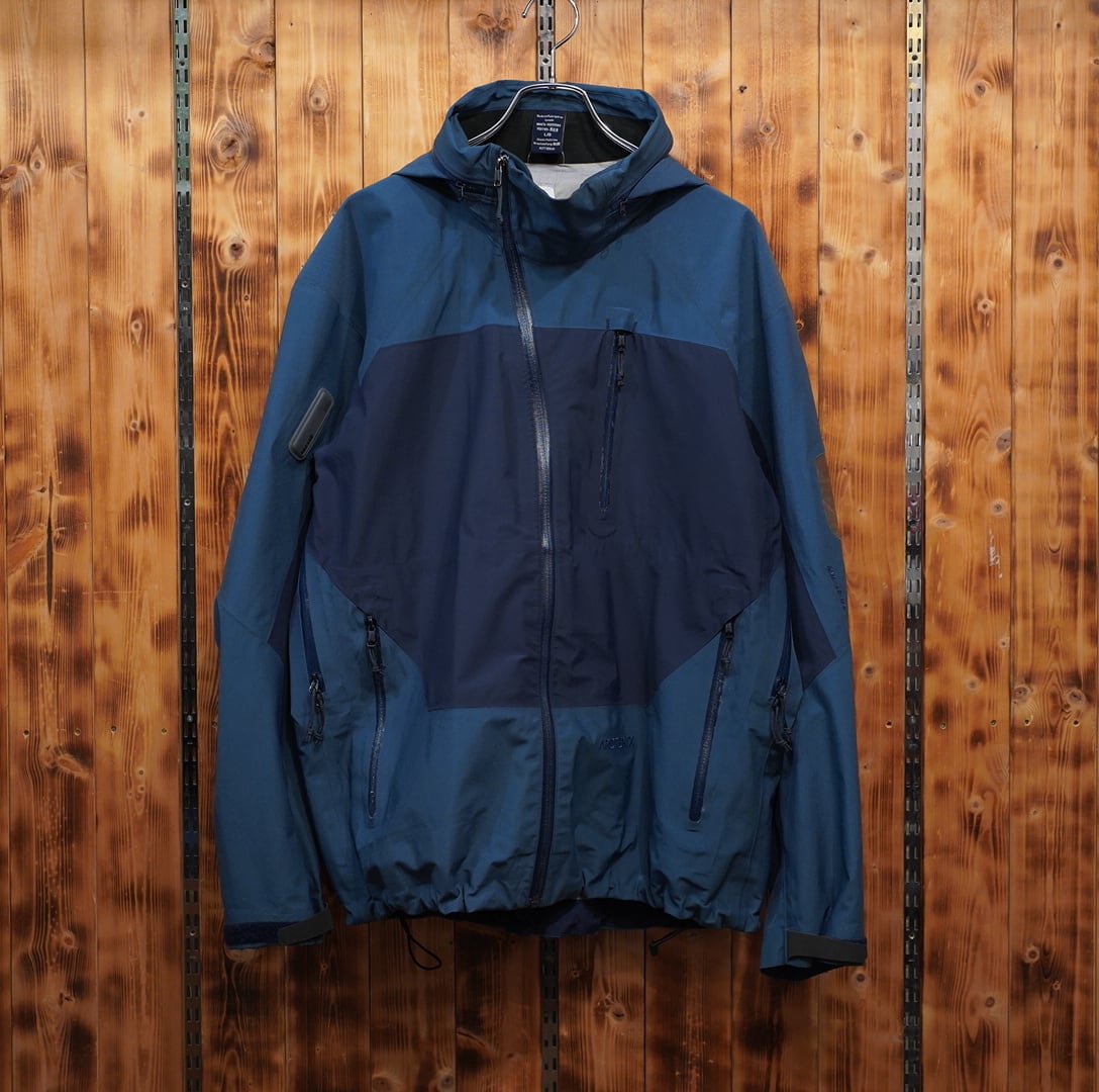 00s arc'teryx sidewinder SV jacket L/アークテリクス フード収納可能 サイドワインダー