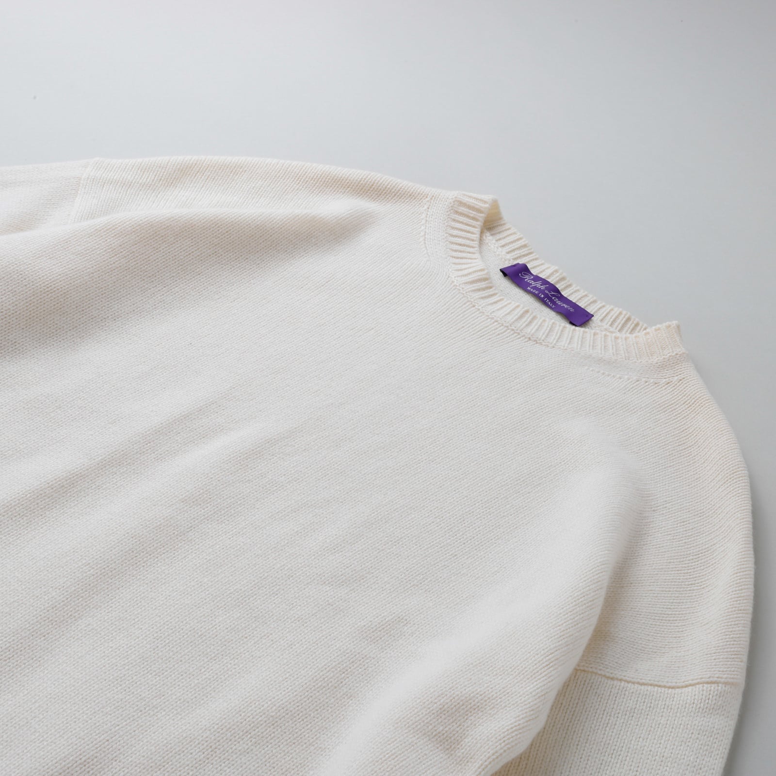 未使用】Ralph Lauren Purple Label special cashmere Knit sweater