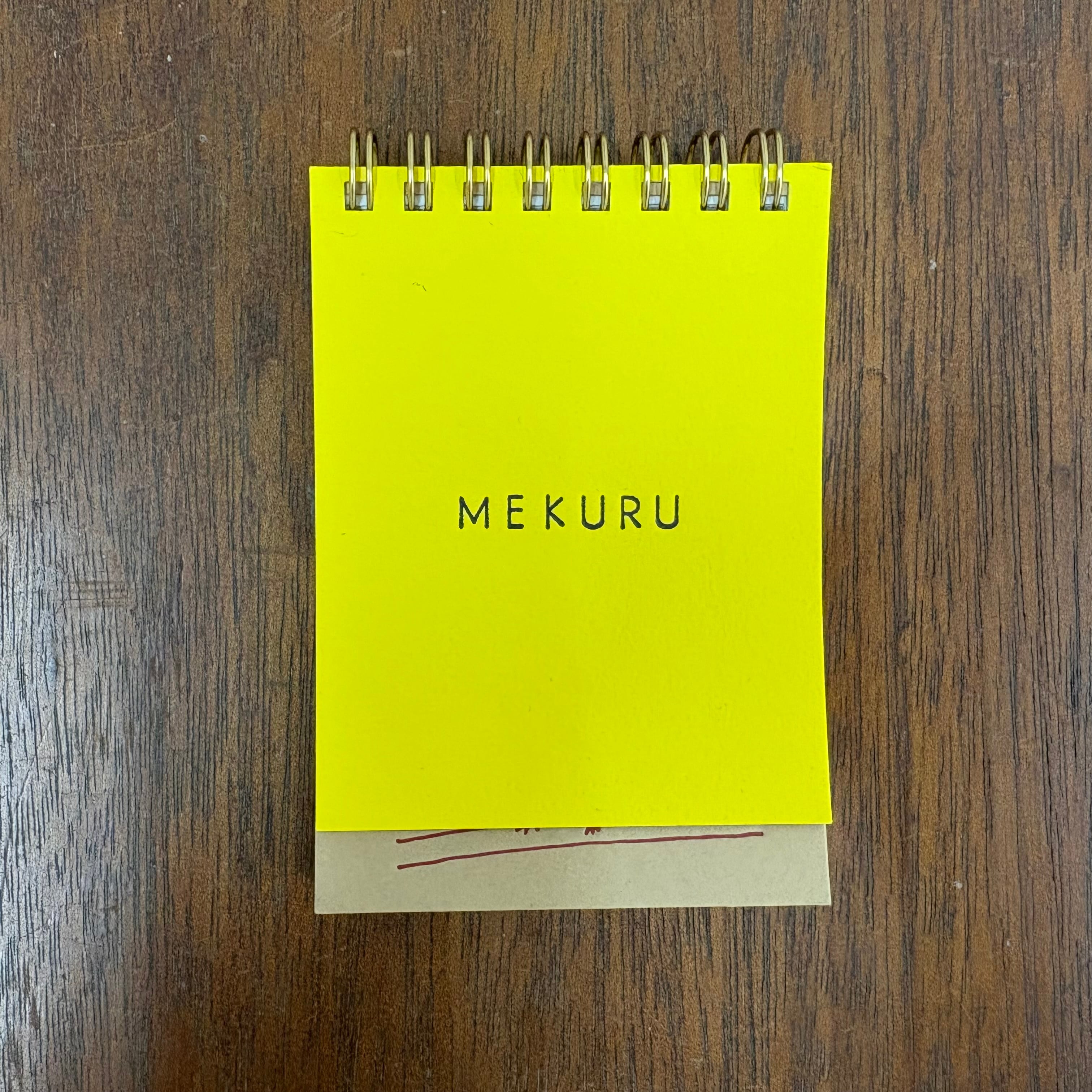 MEKURU（メモ帳：とり） | Workstation Dolphin
