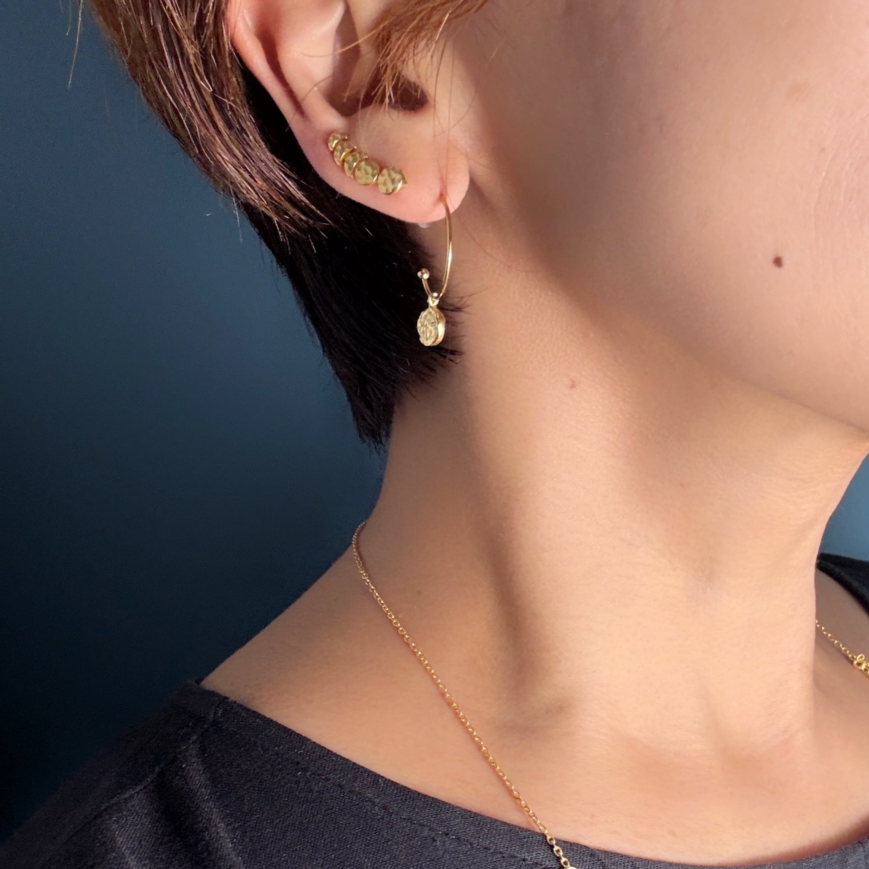 ラスト2！！】Lagoon Original Gold Coating 満月と一番星の フリンジ