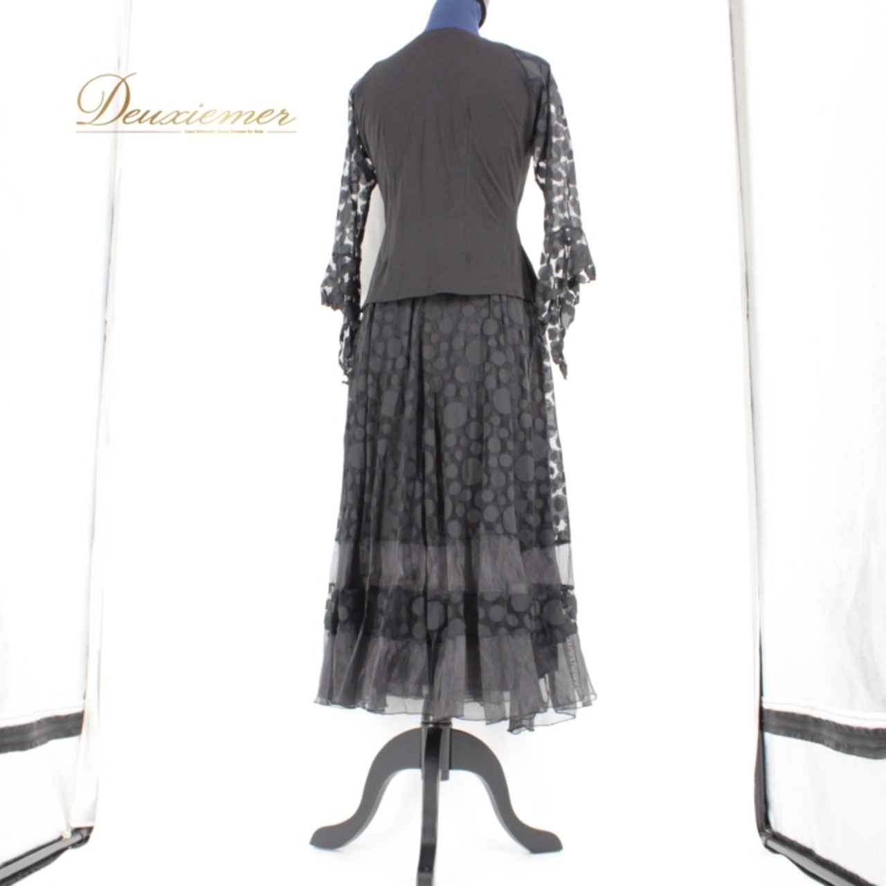 社交ダンス 衣装 スタンダード 上下セット ツーピース パーティ衣装 女性用 レディース オールシーズン 黒 SICO-PON ブラック系 ラインストーン ラインストーン付き ドレス スカート おしゃれ フェミニン ダンスウェア エレガント 高品質 伸縮性あり ブラックカラーフォーマル クリスマスパーティー 結婚式 二次会 社交ダンス衣装 レディース衣装 おすすめ シンプル スタイリッシュ 可愛い