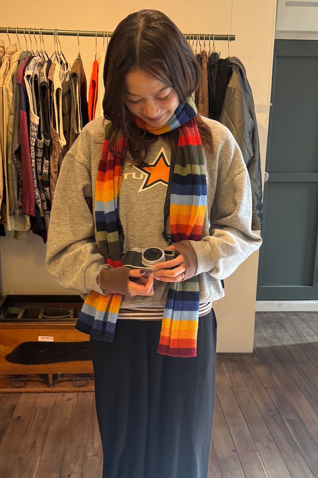 マルチカラーマフラー