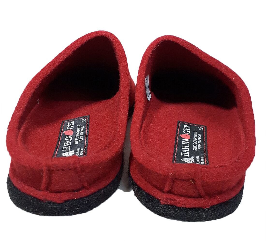 甲が薄い方に。高級ルームシューズ ハフリンガー HAFLINGER 3110