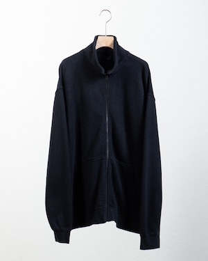 high neck hemp × cotton sweat