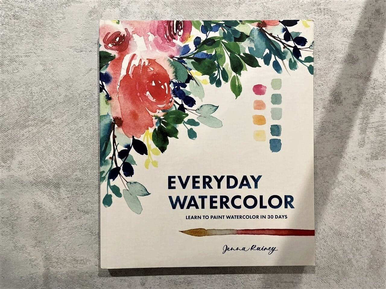 【VA480】Everyday Watercolor: Learn to Paint Watercolor in 30 Days /visual book