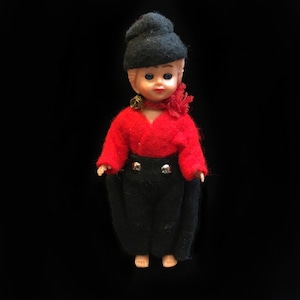 Folklore doll (German girl)