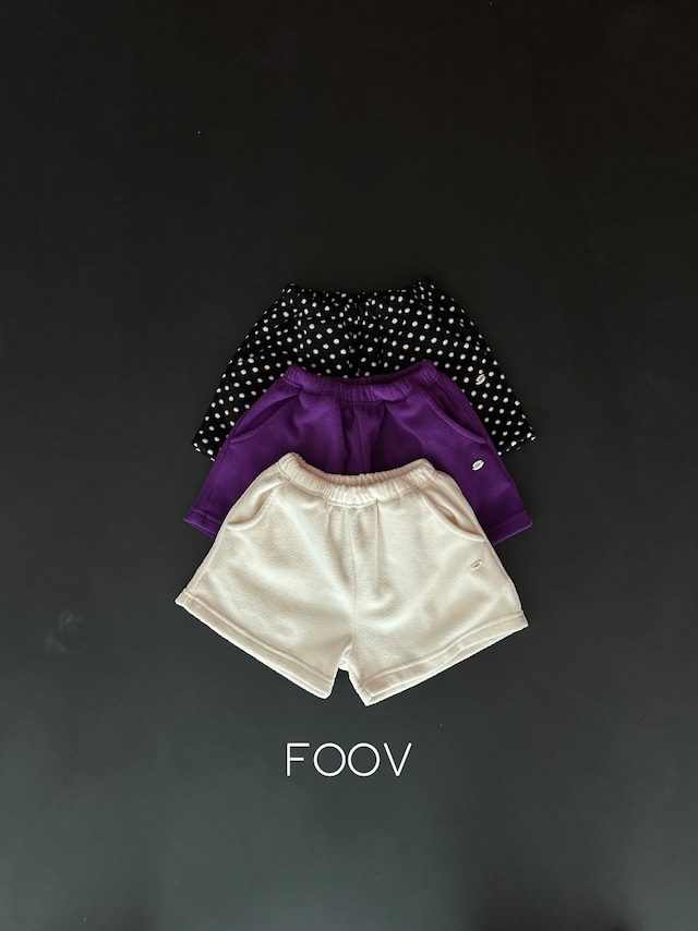 【予約】※foov fleece PT /S-JM