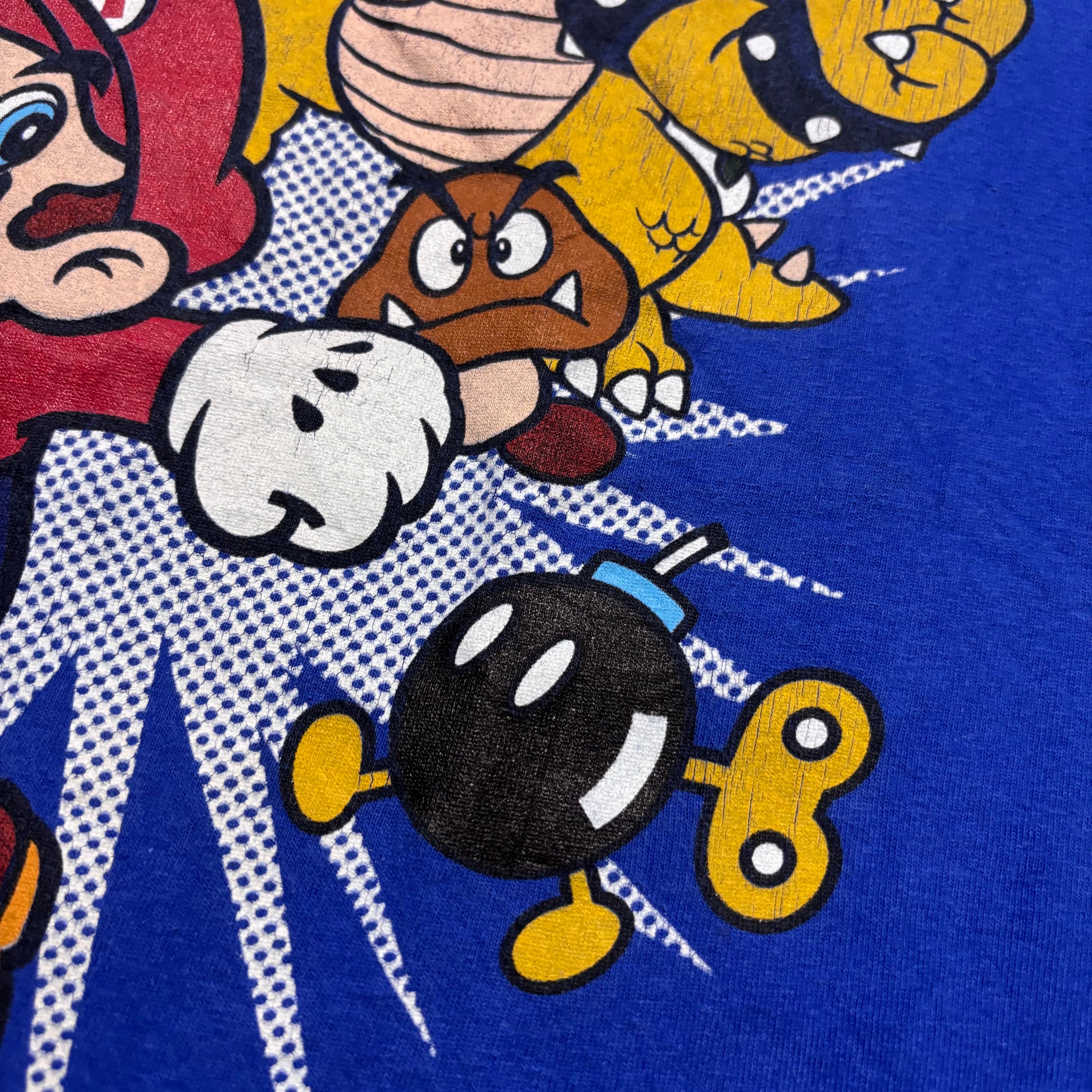 00s SUPER MARIO BROS Tシャツ マリオ ルイージ キラー ゲッソー
