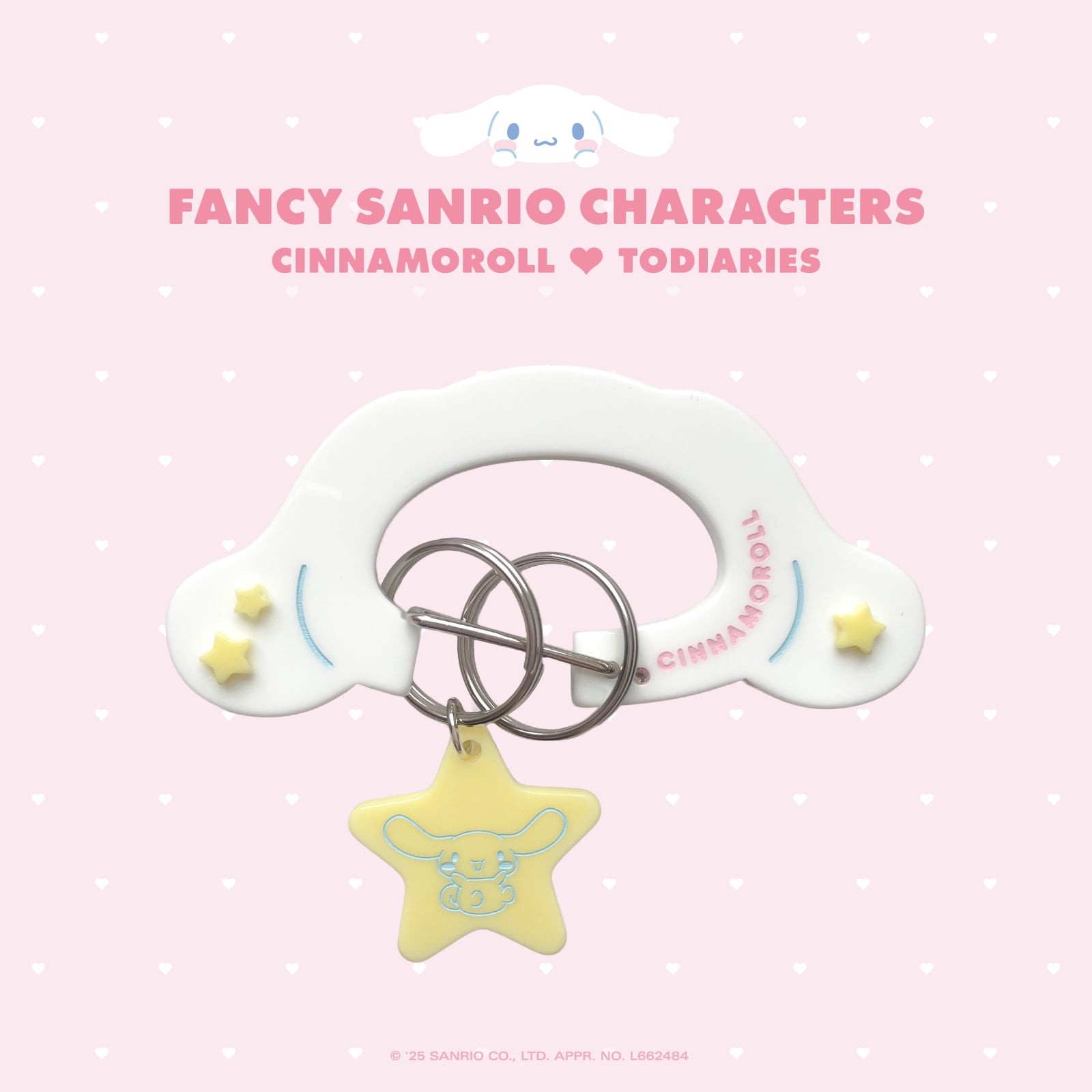 TODIARIES × FANCY SANRIO CHARACTERS・CINNAMOROLL カラビナ