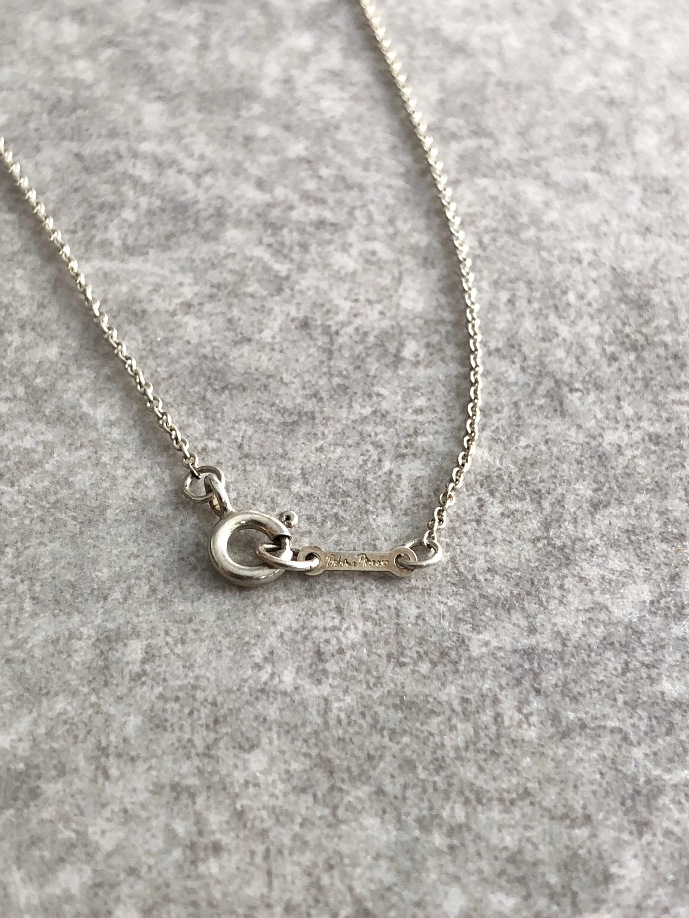 Tiffany & Co. ティファニー ネックレス シルバー キス 925 vintage