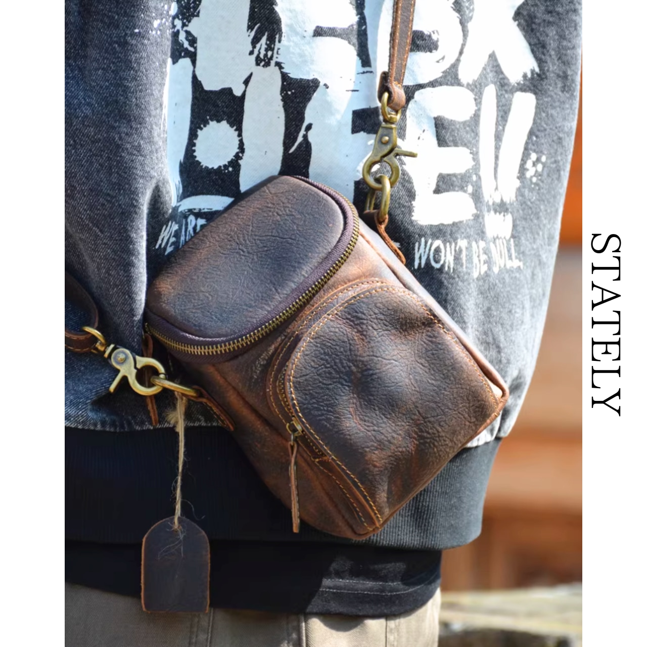 牛革ヴィンテージ・マルチポーチショルダーバッグ_G02・画像2