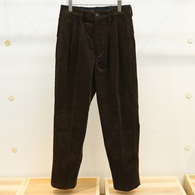 Workers（ワーカーズ）　ワーカーズトラウザーズ　ヘビーコーデュロイ　ブラウン