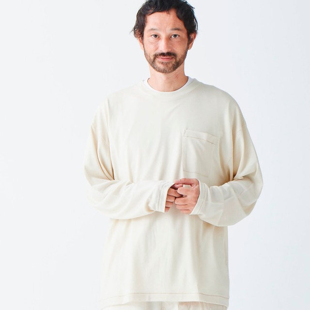 L/S tee (white)