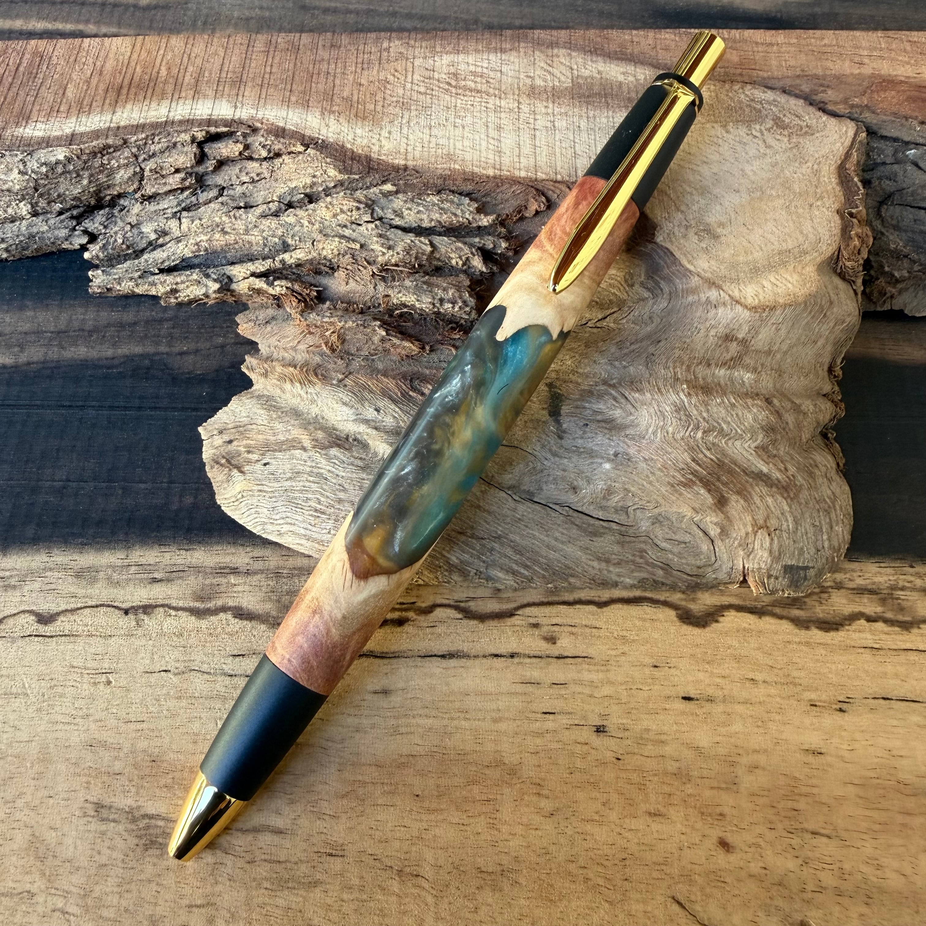 マーブルウッド【受注生産の木軸ペン】 | 『ボナン』 -木軸ペンの店-