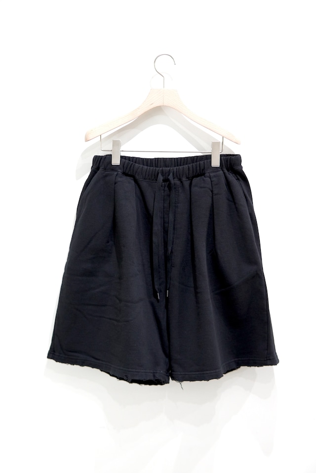 ANCELLM / TUCK SWEAT SHORTS  /ANC-PT42