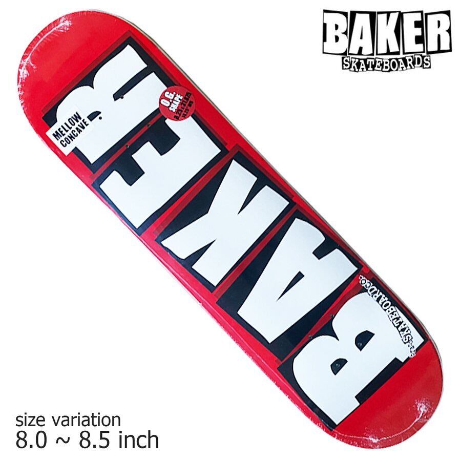 BAKER BRAND LOGO WHITE 8.0 8.125 8.25 8.5 8.6 デッキ ベイカー