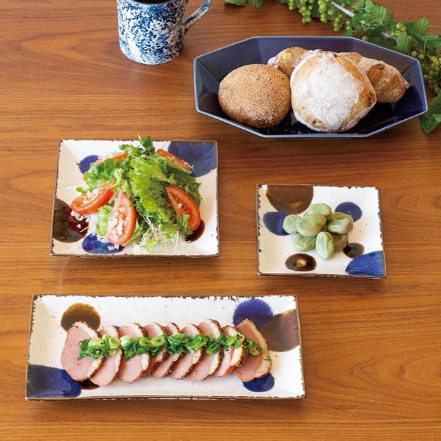 15112【AWA(泡)】正角皿 大