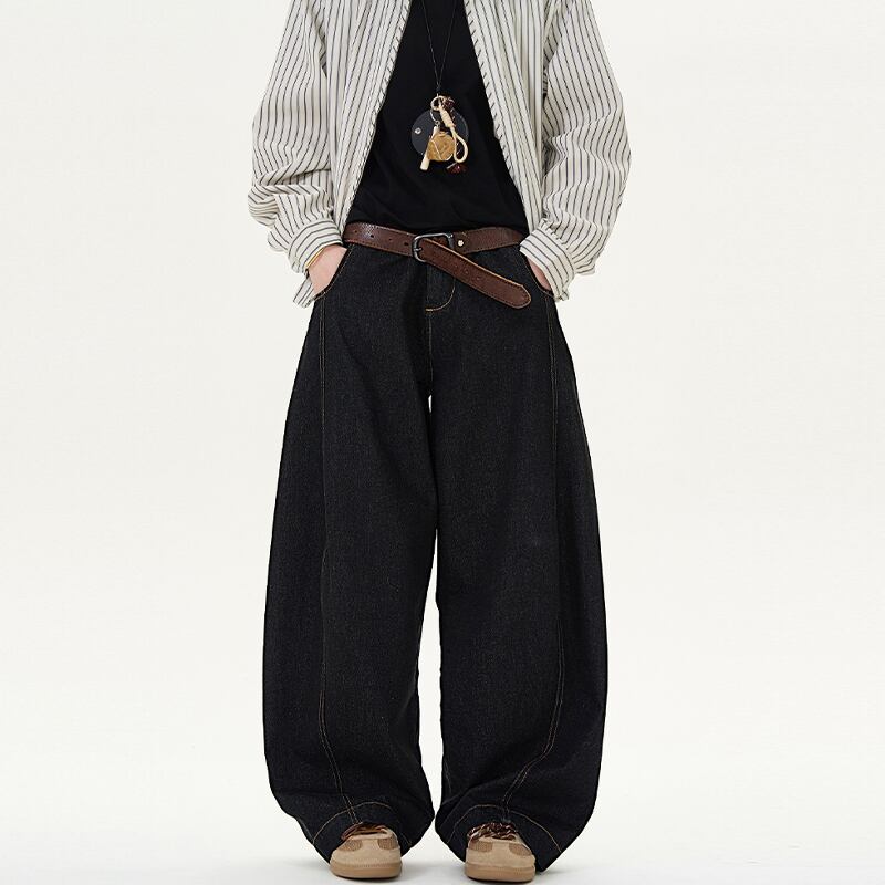 即日発送】madwitch 23ss ワイドパンツ デニム チャコールグレー 即日発送】madwitch 23ss ワイドパンツ デニム チャコールグレー