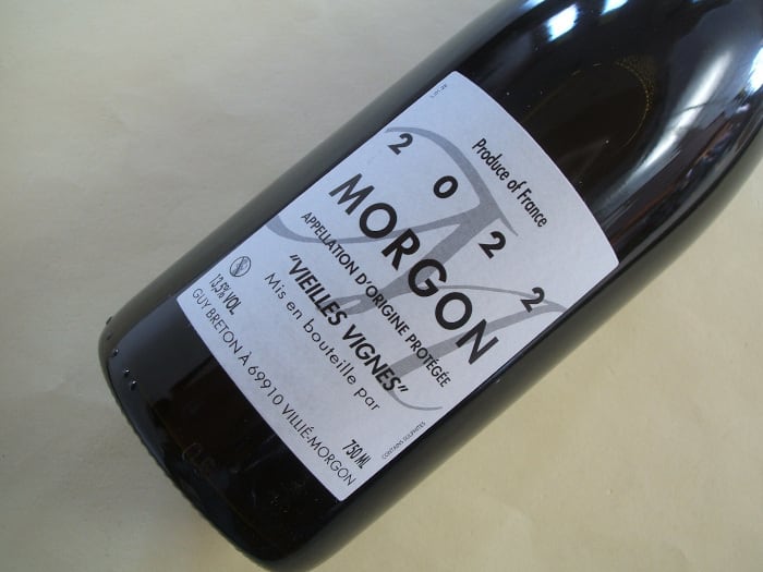 モルゴン ヴィエーユ・ヴィーニュ 2022年 ギィ・ブルトン