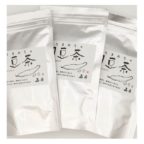 刀豆茶(10g×10包) お得な3袋セット 香ばしくまろやかな甘みの100％豆茶 ノンカフェイン チャック付き袋 なたまめ茶 国内製造 モリカ米店 雑穀屋穂の香