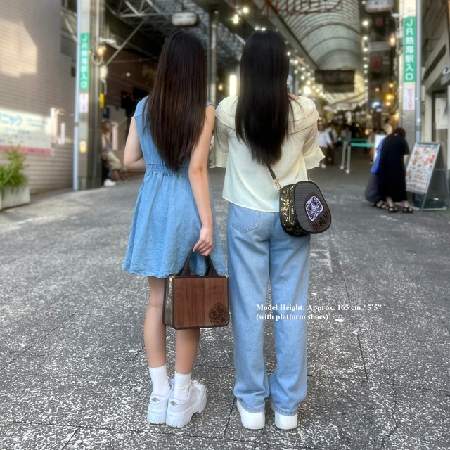 International Japan Fashion Gala 2026 Exclusive | DARUMA Art Embroidery × Nishijin Textile × Washi Tatami Shoulder Bag