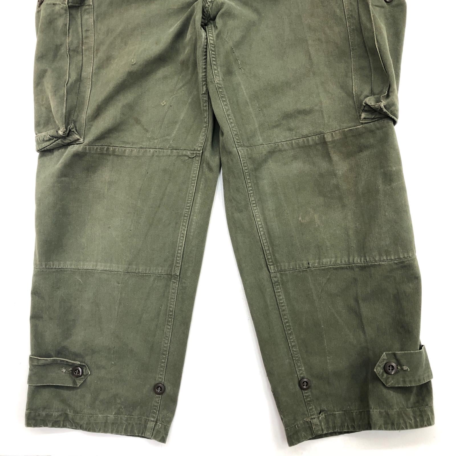 FRENCH ARMY フランス軍 60年代 M-47 カーゴパンツ 後期型 むきだし 1