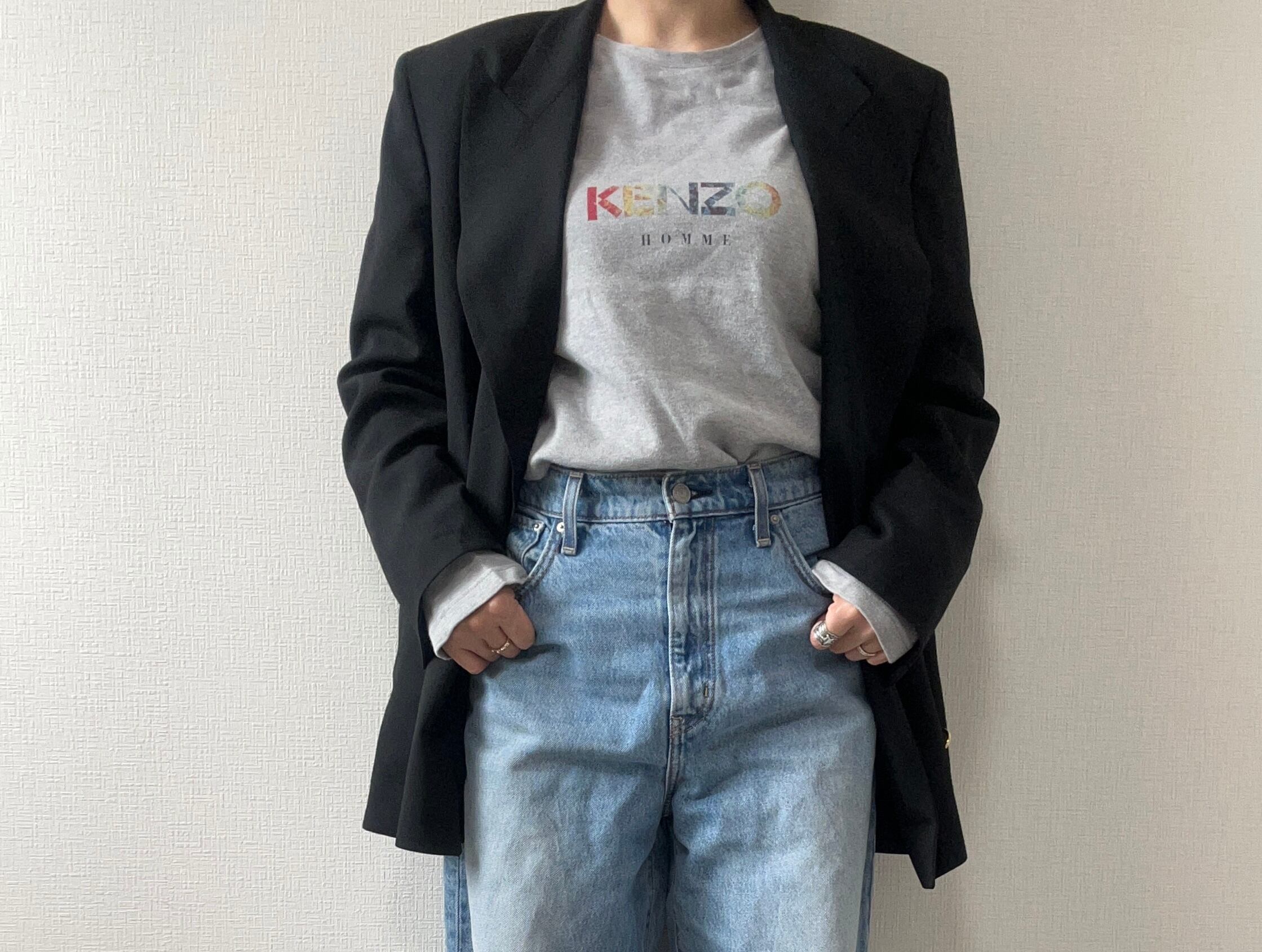 KENZO HOMME long sleeve tops | SAI vintage used clothing