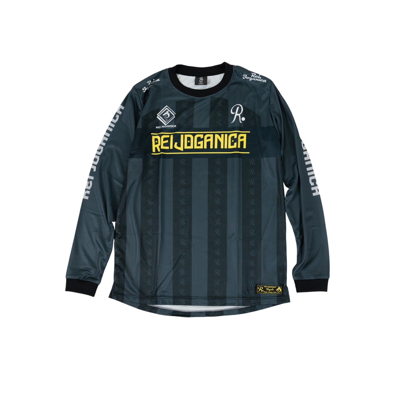【Jr.】REGA STRIPE PRA-SHIRT(GLAY)/レガストライプシャツ(グレー) - 1