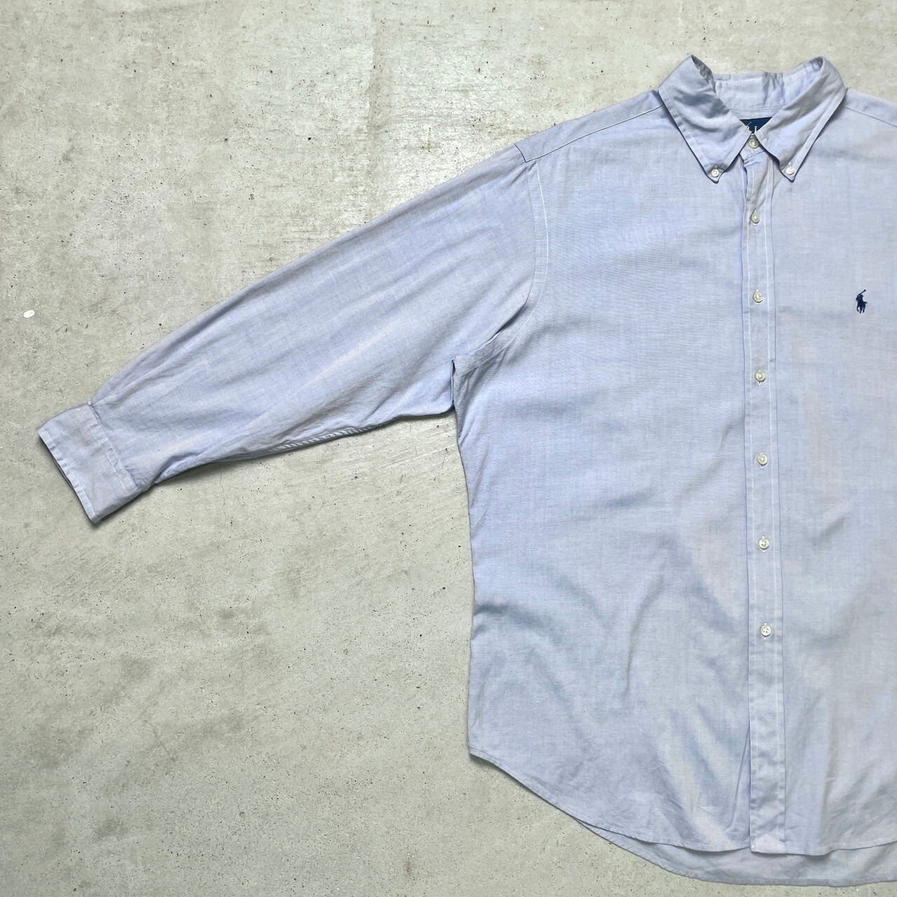 90年代 Ralph Lauren ラルフローレン CLASSIC FIT コットンシャツ 